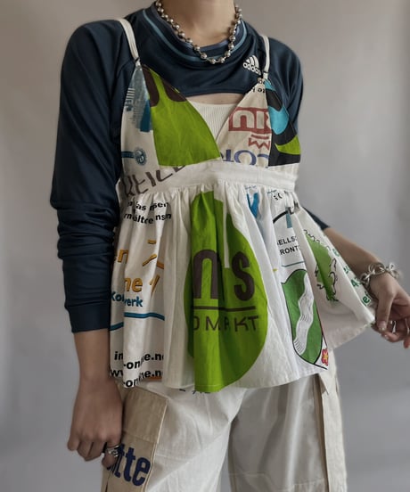 【RE;CIRCLE】RE Eco-Friendly Bag Camisole Bustier / 230525-022