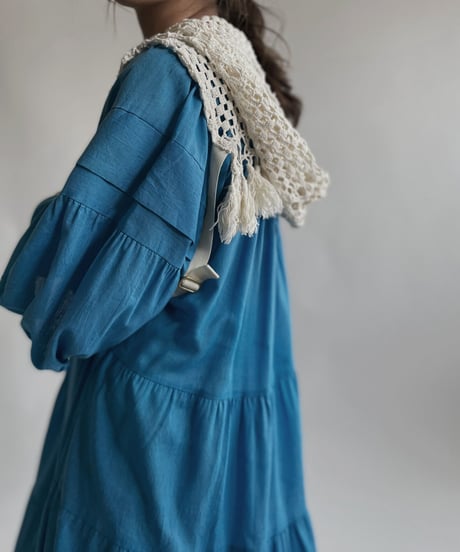 【RE;CIRCLE】 RE Crochet Lace Hood / 220427-001