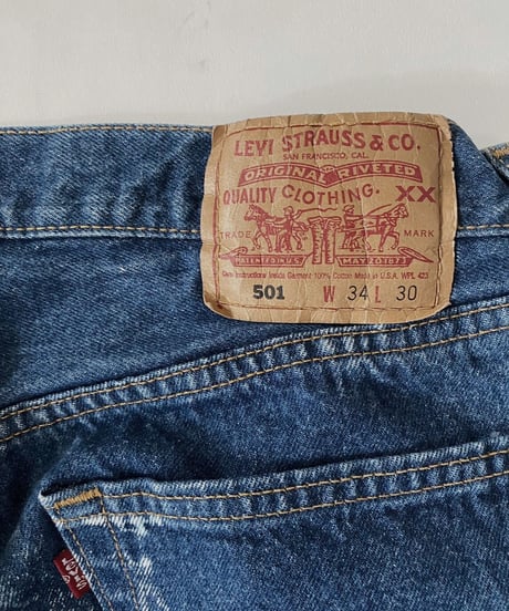 【USED】  Made in USA Levi's Denim Pants 501 / 220416-008