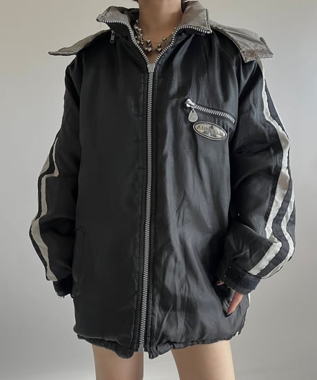 【USED】 AIR WALK Reversible Hooded Jacket /241228-014