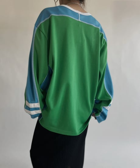 【USED】 Long Sleeved Soccer T-shirt / 220604-005