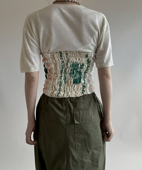 【RE;CIRCLE】 Re Eco Bag Tube Top/  250626-001