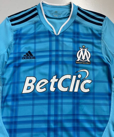 【USED】10~11's adidas Marseille Soccer Shirt / 250712-019