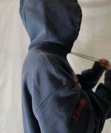 【USED】  Champion Reverse Weave Hoodie Redman/210902-036