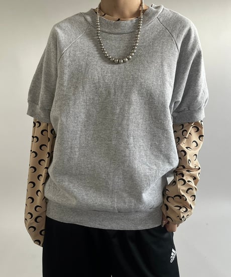 【USED】 Made in USA 80~90's The Varmont Country Store Blank S/S Sweat /250215-017