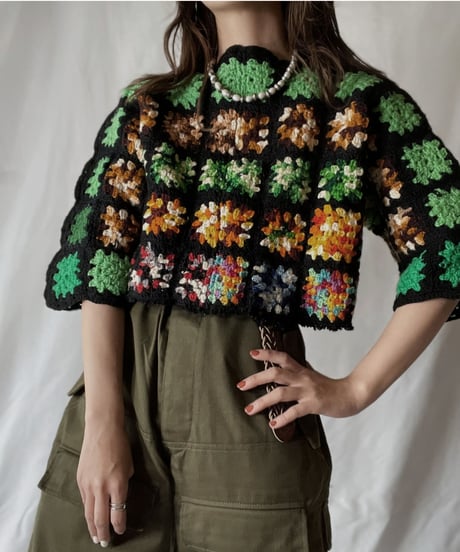 【RE;CIRCLE】 RE Ｇranny S/S Top②/211110-016