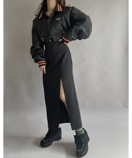 【RE;CIRCLE】 RE Nylon Short Jacket Black / 230309-001