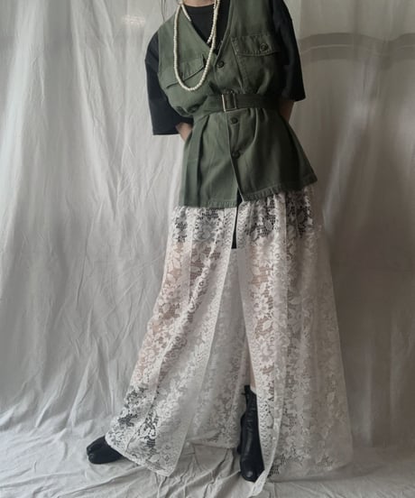 【RE;CIRCLE】 RE Lace×Fatique N/S One-piece①/210714-012