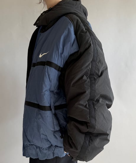 【USED】 Nike Padded Nylon Jacket  /241223-007