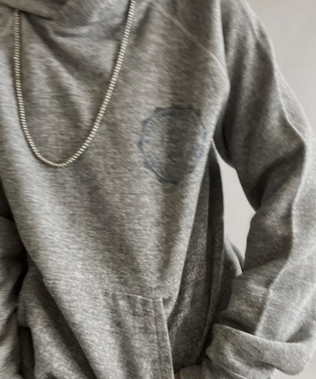 【USED】 Long Sleeved Hoodie Gray / 230218-025