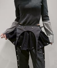 【Chinatsu Aoyama】 RE Suit Skirt/ 260219-026