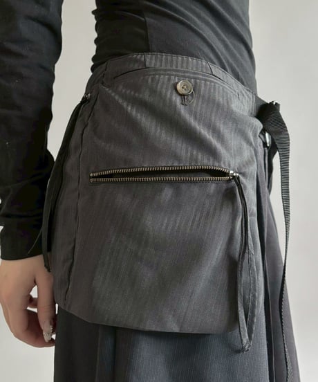 【RE;CIRCLE】  RE Suit Waist Bag / 260305-012