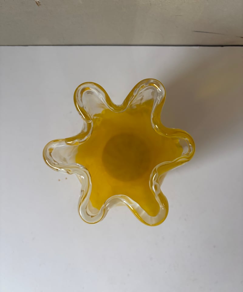 吹きガラス♞花瓶・フラワーベース USED】 Flower Vase ( 花瓶 / フラワーベース ) 5936 | THE