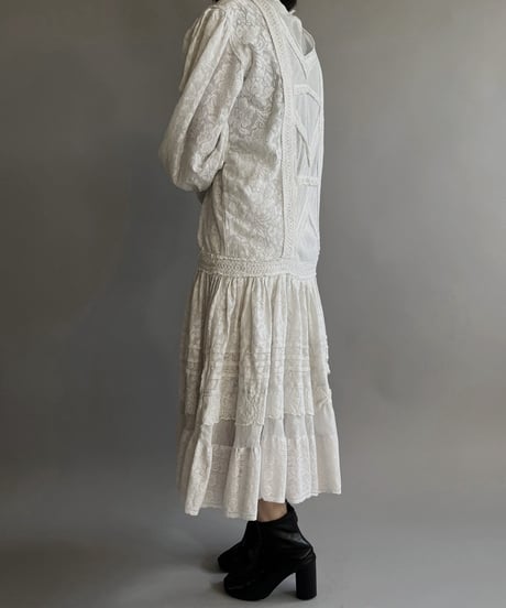 【USED】 Lace Long One-Piece/240127-005
