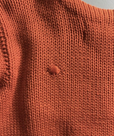【USED】 Vintage Wool Lettered Knit Top/241130-024
