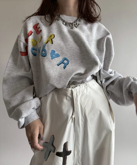 【USED】 END IS NEAR 90's Russell Athletic L/S Sweat Top /250329-007