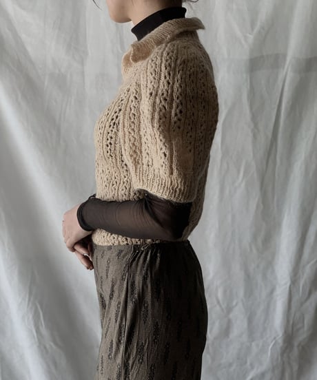 【USED】Knit Top/210217-052