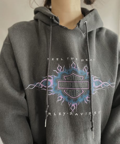 【USED】 Harley Davidson Hoodie Sweat Shirt / 230128-010