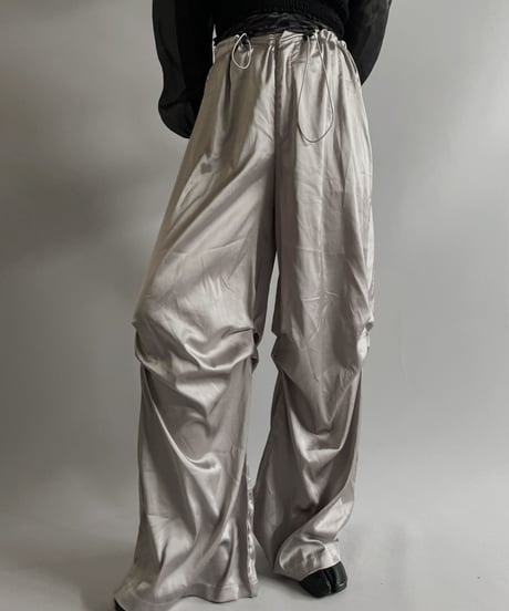 【USED】 Poly Wide Easy Pants / 230916-049