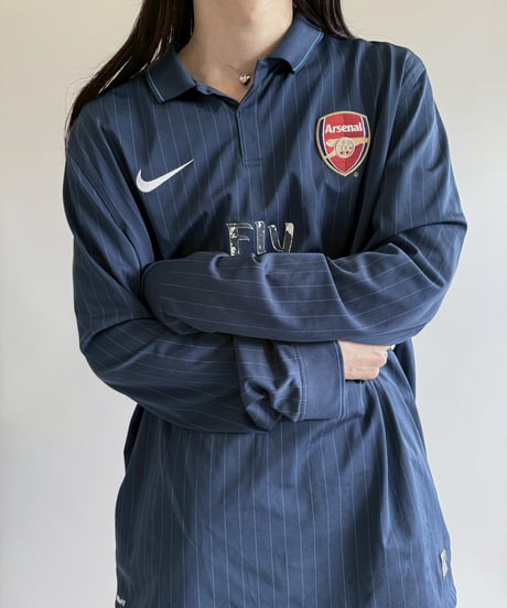 【USED】 Nike 09~10's Arsenal Soccer Shirt/ 250607-043