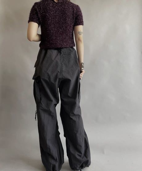【USED】 S/S Polyester Top / 230527-024
