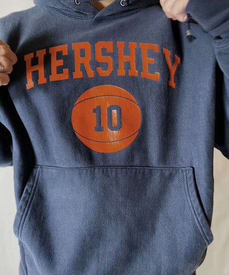 【USED】  Champion Reverse Weave Hoodie HERSHEY/210902-050