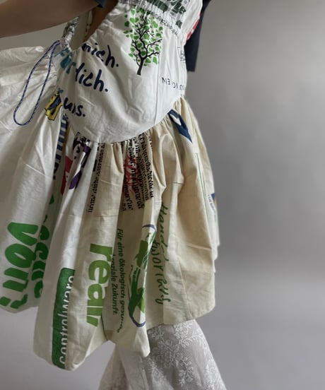 【RE;CIRCLE】RE Eco-Friendly Bag Code Camisole Middle One-piece / 240613-004