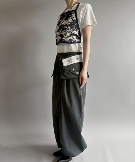 【Chinatsu Aoyama】 RE Apron / 260702-026
