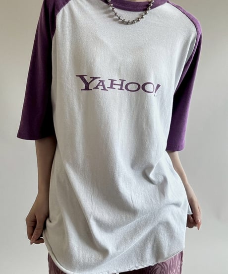 【USED】 YAHOO! Raglan T-Shirt/ 250628-015
