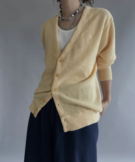 【USED】  Christian Dior Acrylic Knit Cardigan / 221008-012