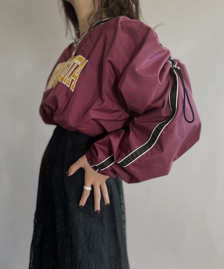 【RE;CIRCLE】 RE Nylon Draw Cord Pullover / 221110-001