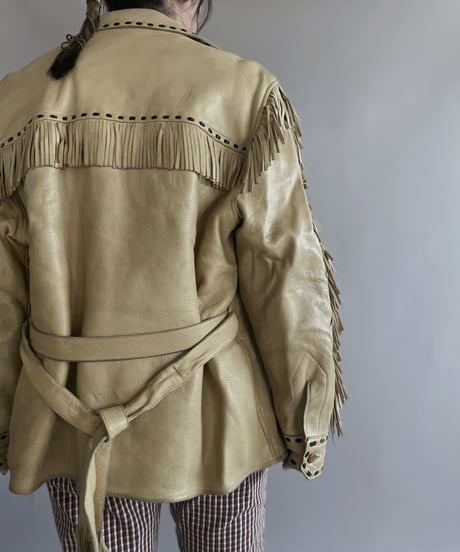 【USED】 Leather Jacket / 230102-002