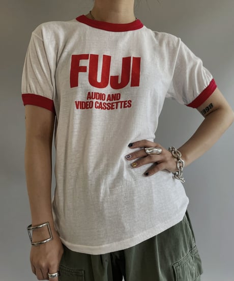 【USED】 Made in USA  Fuji S/S Ringer T-Shirts / 230805-007