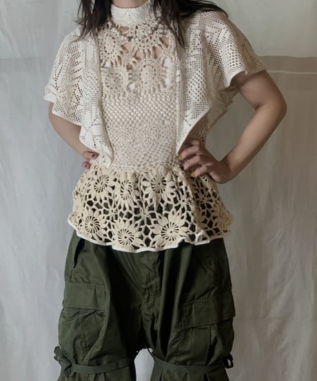 【RE;CIRCLE】RE Crocket N/S Top/210526-069