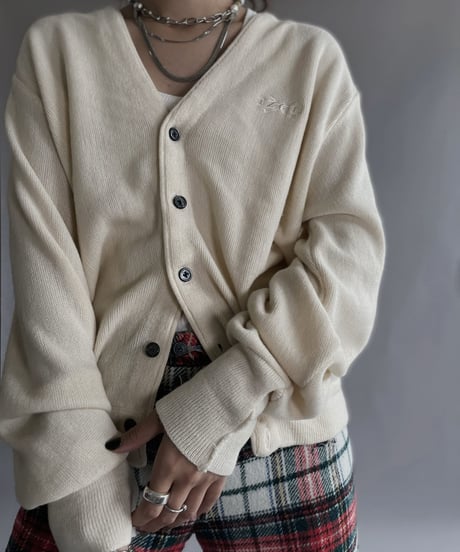 【USED】  IZOD Acrylic Knit Cardigan / 221008-006