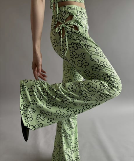 【USED】 PRETTY DAMAGE Flower Pattern Design Set Up /260704-014