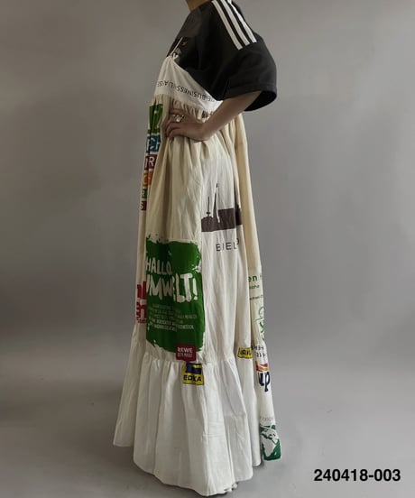 【RE;CIRCLE】RE Eco-Friendly Bag Camisole Long One-piece / 240418