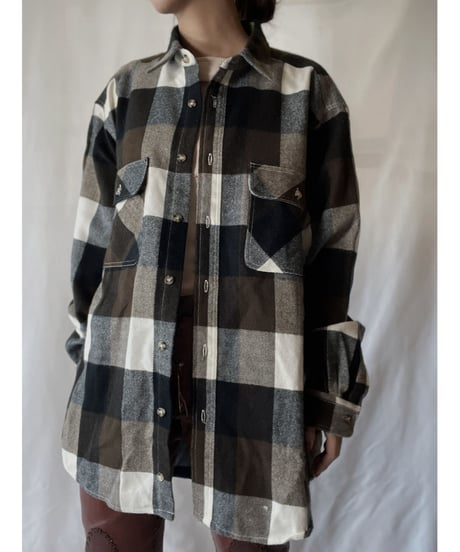 【USED】 Wool L/S Shirt②/211110-041