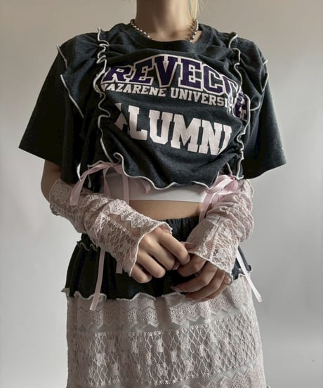 【RE;CIRCLE】 RE Mellow Top + Skirt + Arm   / 250710-021