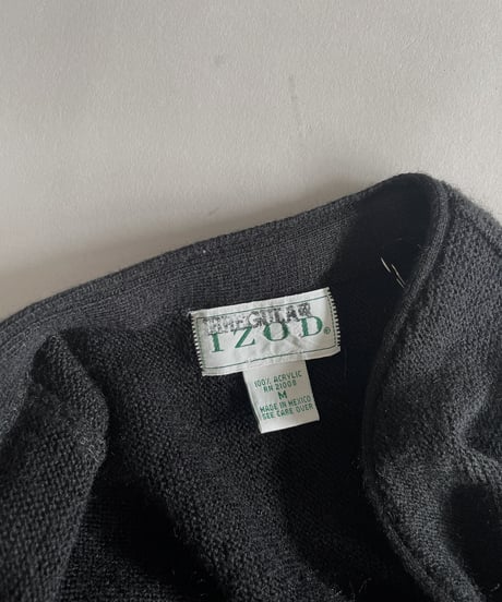 【USED】  IZOD Acrylic Knit Cardigan / 221008-005