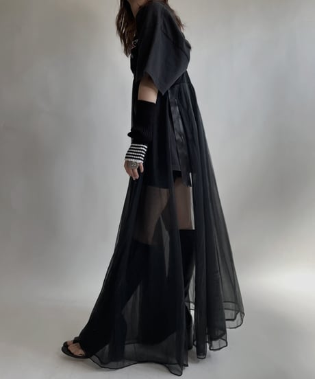 【USED】  See-through Camisole One-piece / 220409-022