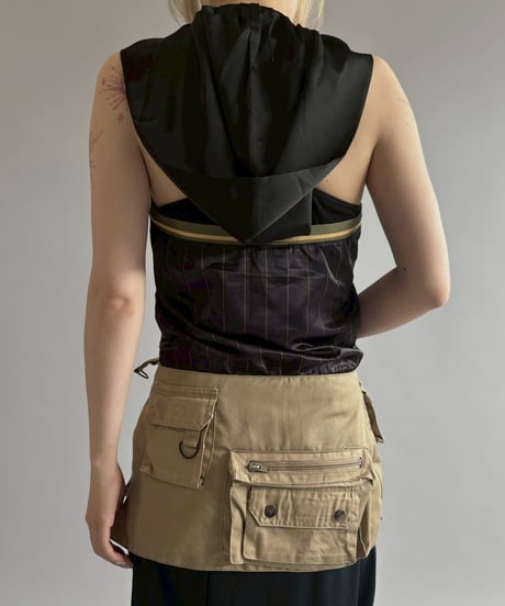 【RE;CIRCLE】  RE Fishing Vest Belt Bag / 260601-008