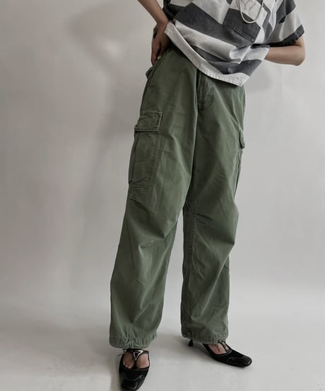 【USED】 Army Pants Jungle Fatigue / 220709-015