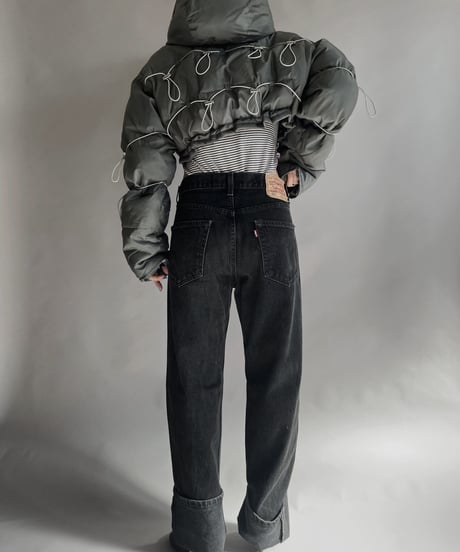 【RE;CIRCLE】 RE Draw Code Short Down Jacket / 230126-014