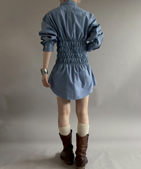 【RE;CIRCLE】 RE Shirring Shirt / 260504-003