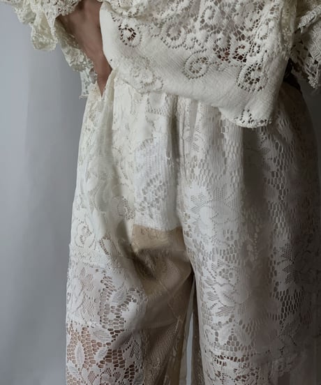 【RE;CIRCLE】 RE Lace Pants④/ 210801-067