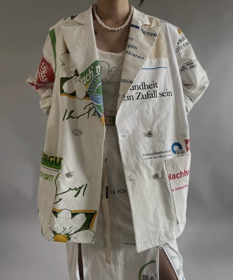 【RE;CIRCLE】RE Eco-Fri0endly Bag Double Jacket / 240516-012