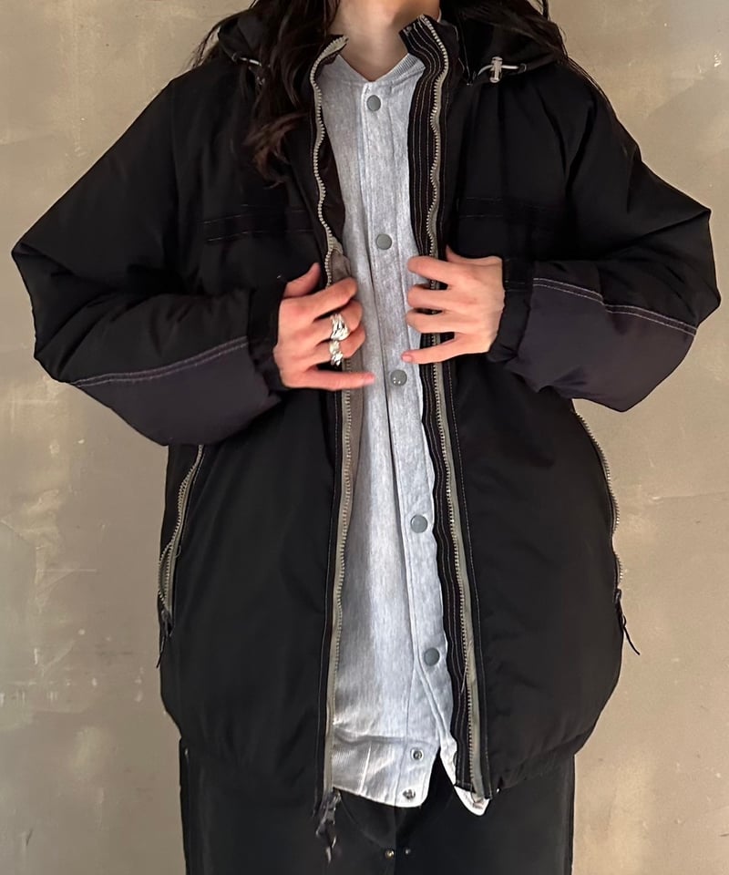 実物 ECWCS Gen III Level7 パンツ DEEP BLACK染め MILITARY 実物 USED