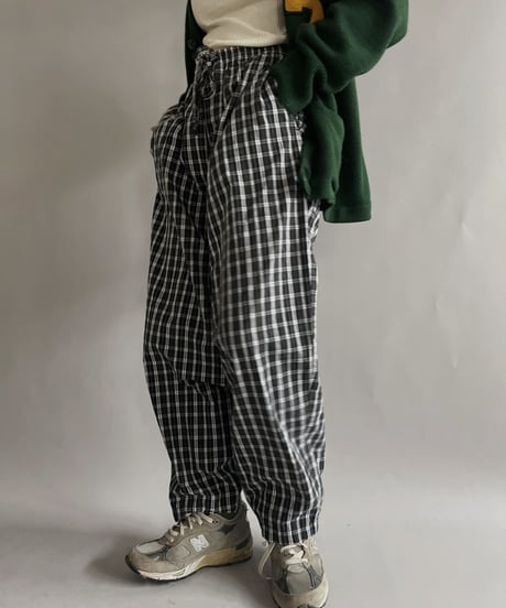 【USED】  Checked Pants / 221105-009