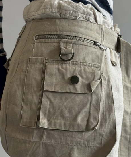 【RE;CIRCLE】  RE Fishing Vest Belt Bag / 260601-005